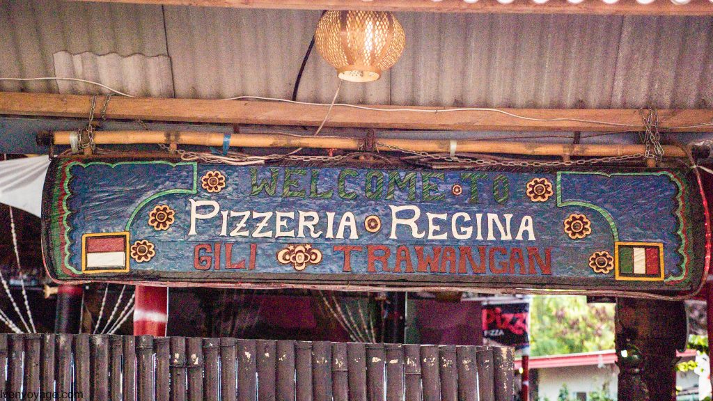 Pizzeria Regina GILI TRAWANGAN INDONESIE