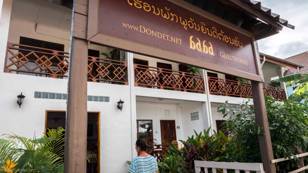 BABA GUESTHOUSE DON DET HOTEL LAOS 4000 ILES
