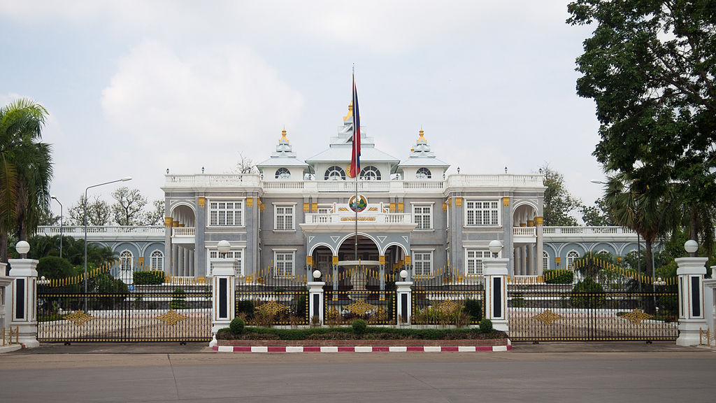 Presidential_palace_Vientiane LAOS